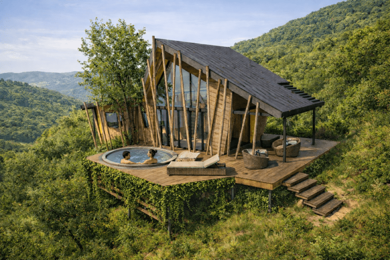Lodge sur la Côte d&rsquo;Azur